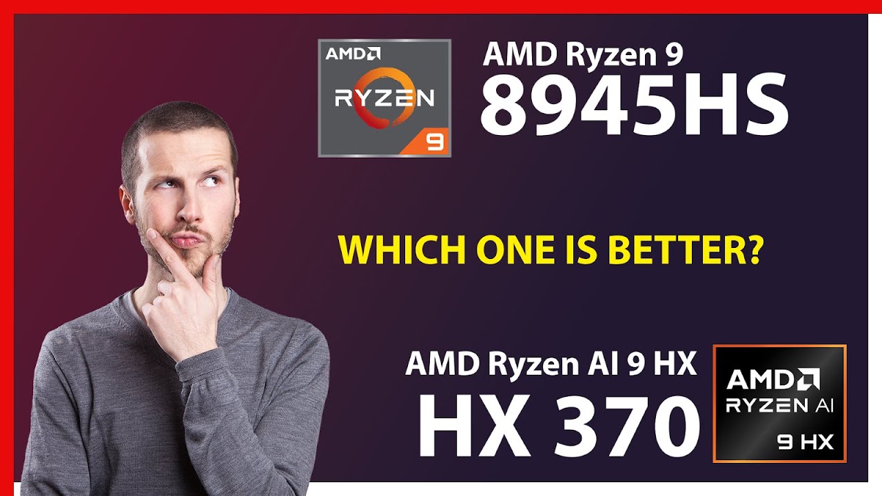 AMD Ryzen 9 8945HS vs AMD Ryzen AI 9 HX 370 Technical Comparison