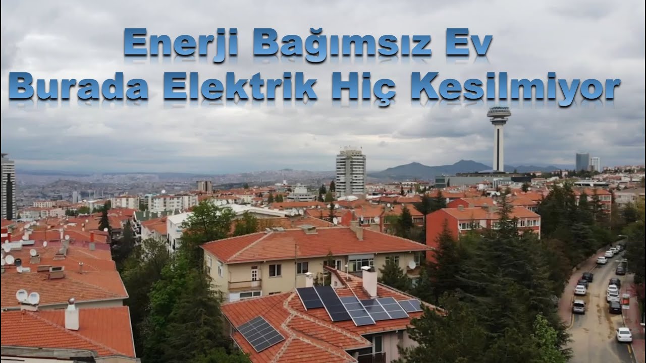 enerji bağımsız ev güneş enerjisi ve depolama ile tüm evin elektriğini karşılıyor