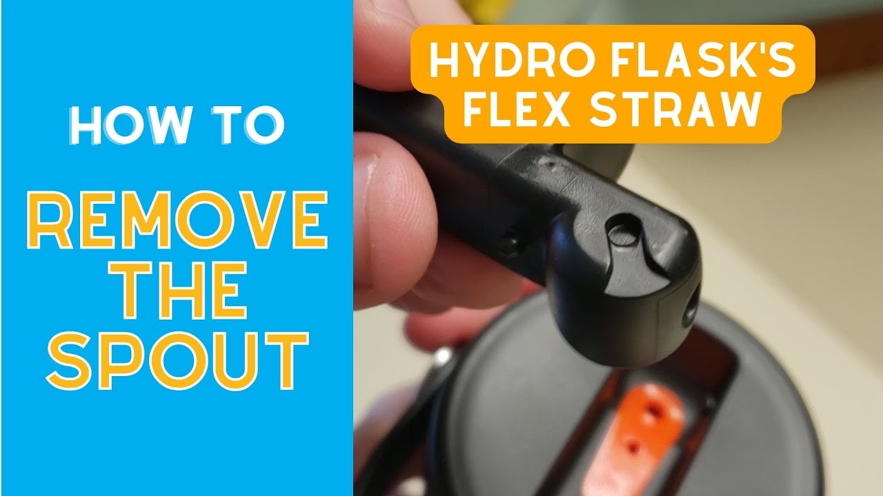 Как снять носик с крышки Hydro Flask Flex Straw Lid *ПРЕДШЕСТВУЙТЕ ПОПРОБОВАНИЮ, ПОСМОТРИТЕ ВИДЕО...