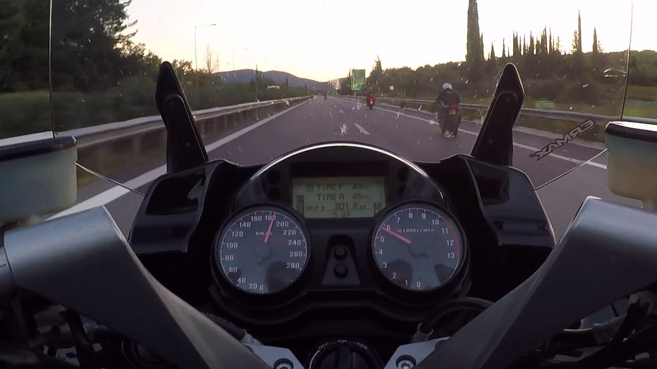 ON BOARD KAWASAKI GTR 1400 GREECE