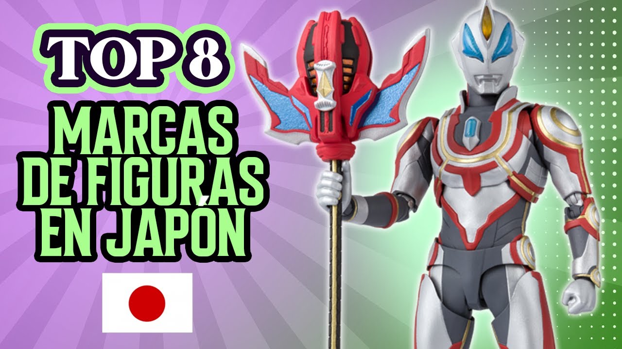 ¡TOP 8  marcas de FIGURAS COLECCIONABLES en JAPÓN!
