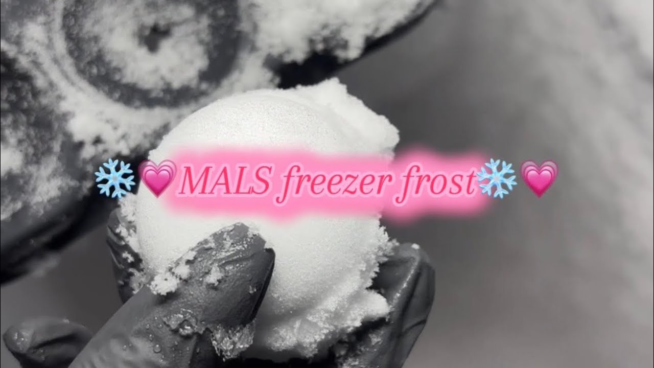 Mini Snowballs Bites ASMR❄️ #snowball #frostbites 