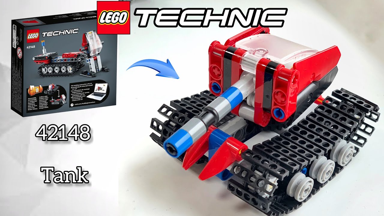 How to build: Lego Technic 42148 Tank | alternate build 🔥
