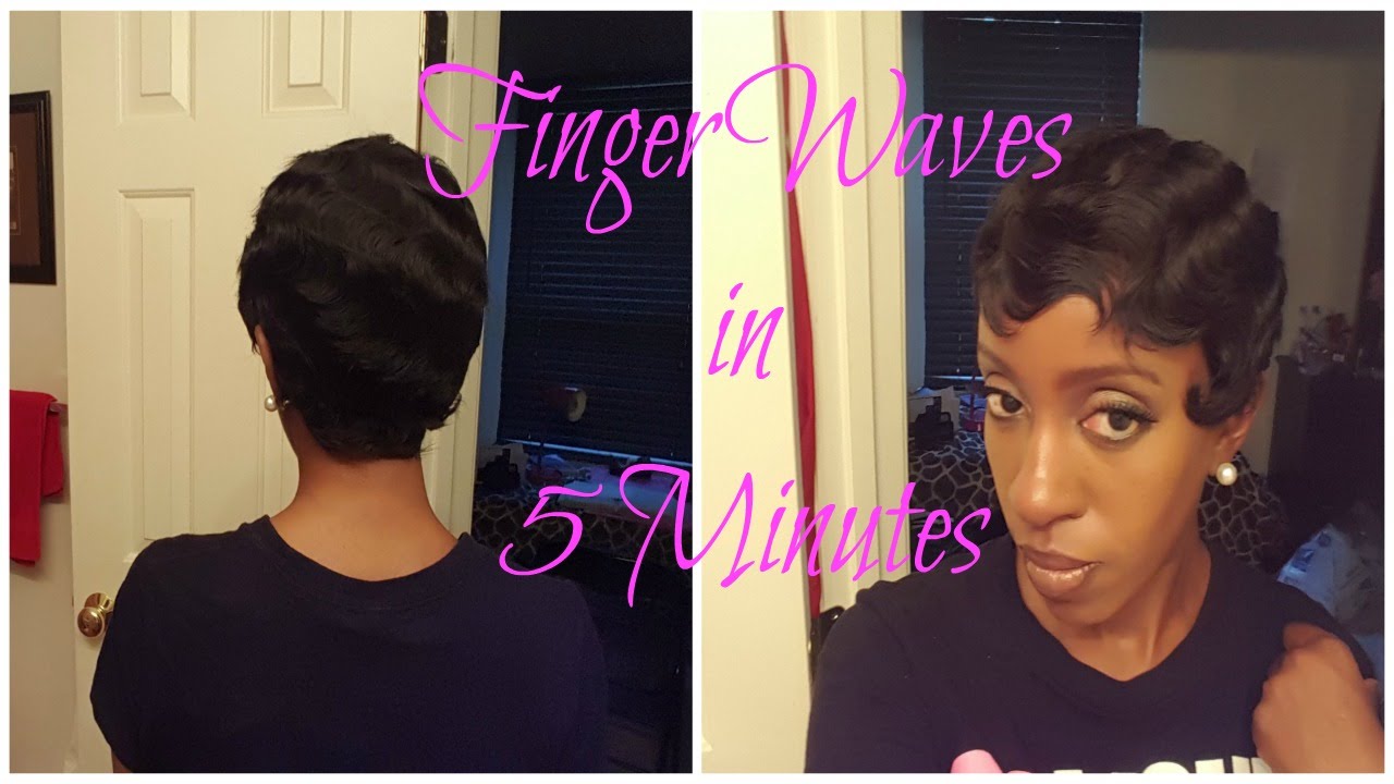 5 MINUTE Finger Waves!!!!