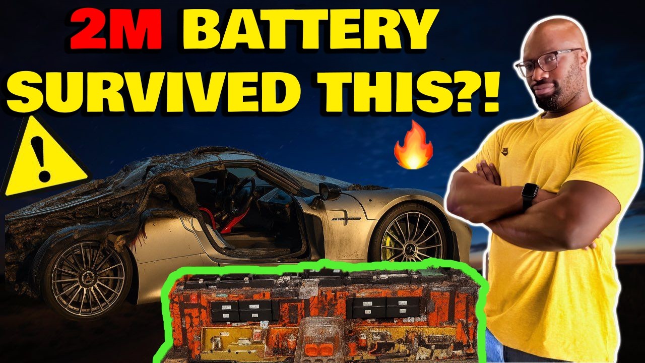Inside a $2M Porsche 918 Battery That Survived a Fire