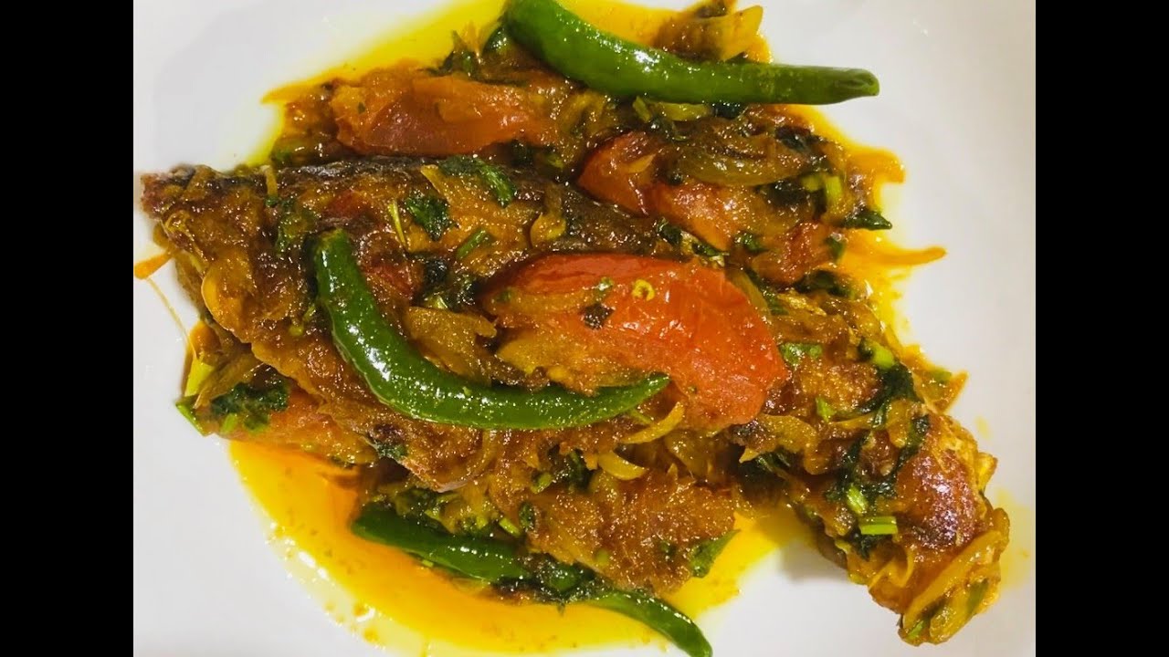 Rui Macher Dopiaza | Rohu fish Dopiaza