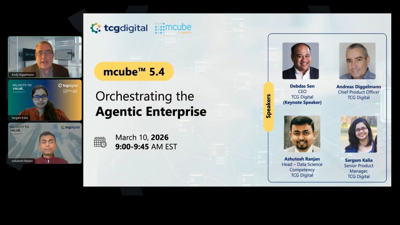 mcube™ 5.4 Launch | Agentic AI demonstrations for Transforming Plant Reliability, R&D Formulations