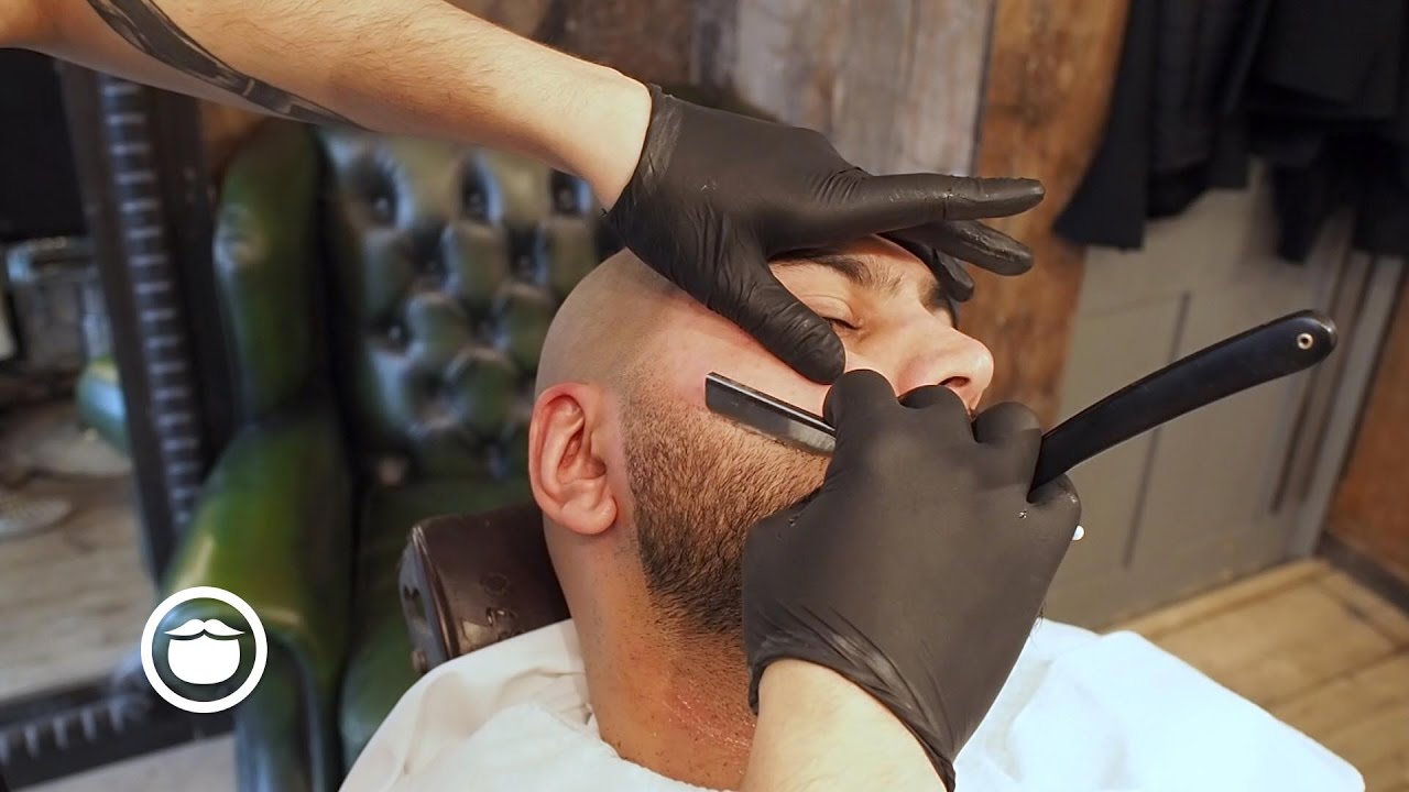 Sharp Cheek Lines With a Natural Faded Goatee | Cut and Grind