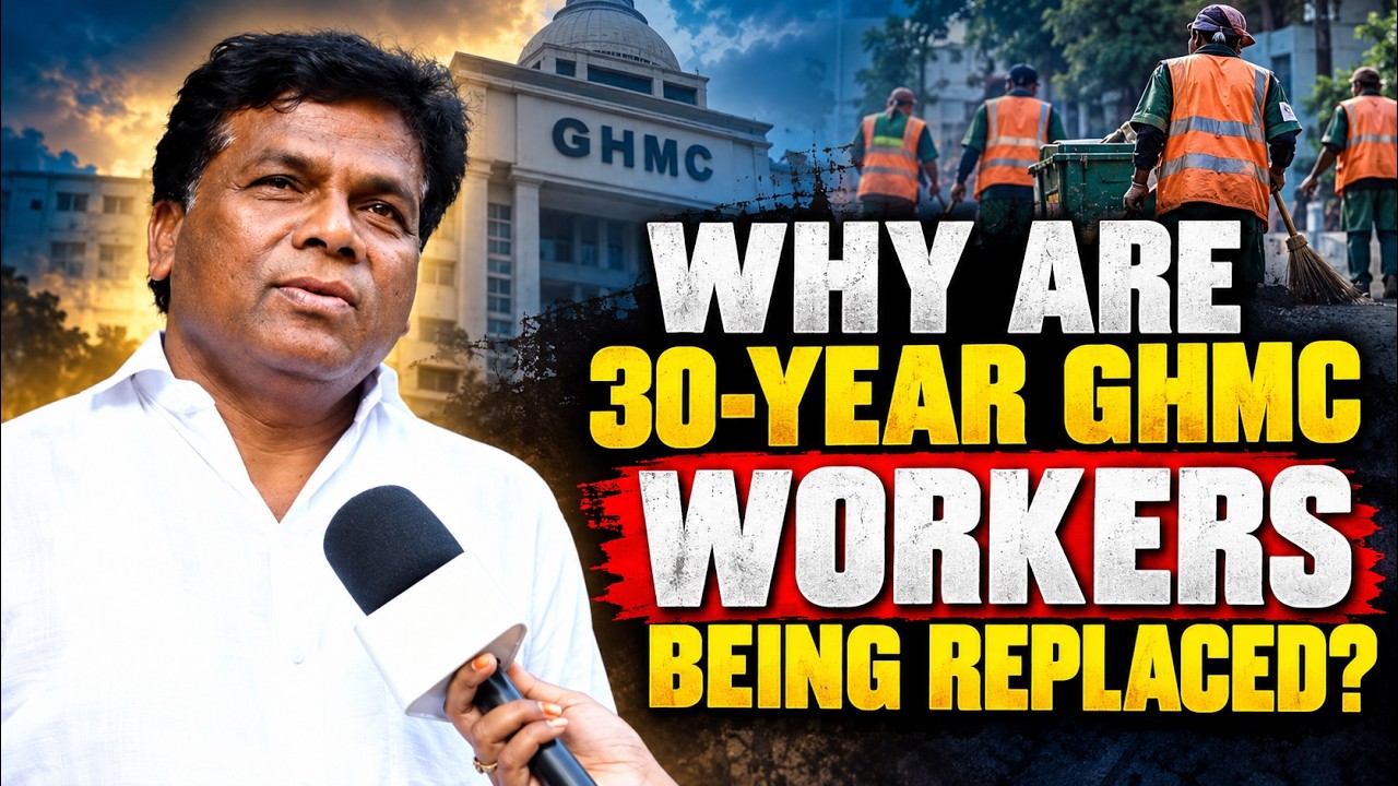 Why Are 30-Year GHMC Workers Being Replaced?  | National Vaddera Sangham Warning To Govt | TS3 News