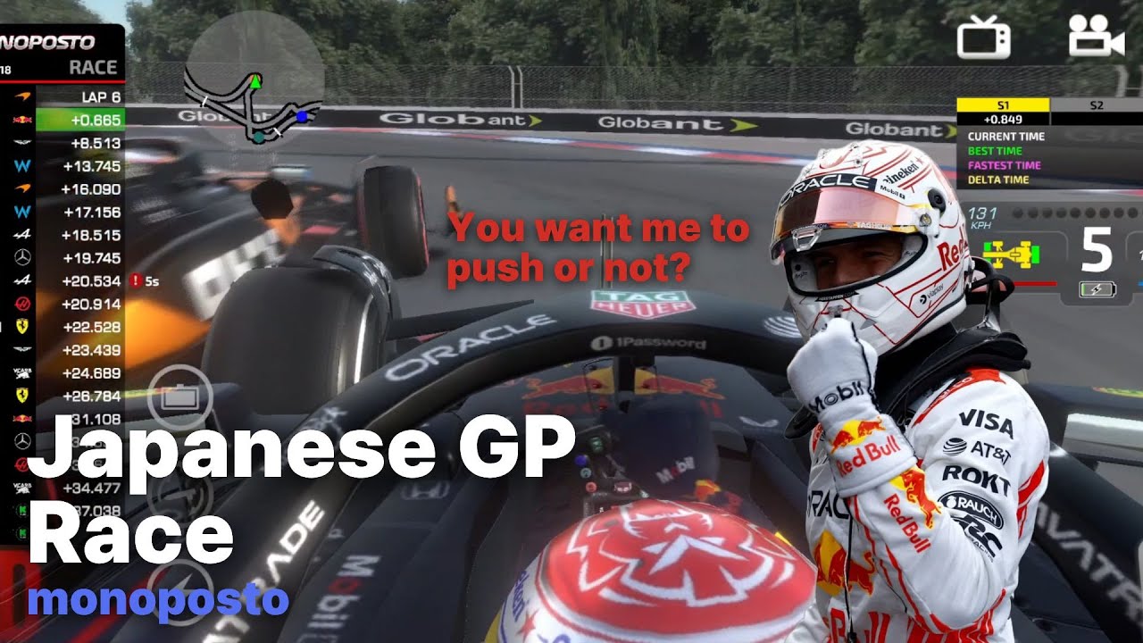 "Yeah, we can push, Max" | Monoposto 2025 Japanese GP | 베르스타펜의 거침없는 질주