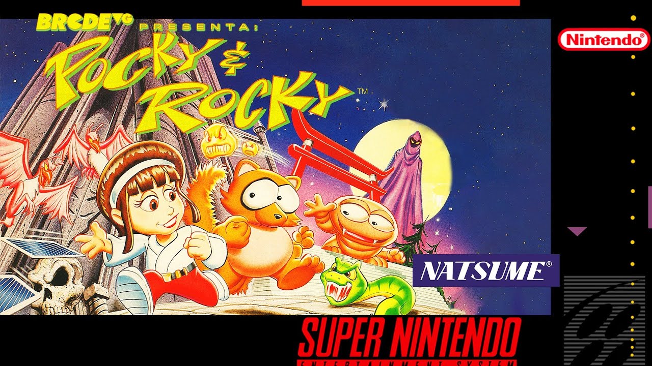 Pocky & Rocky de SNES