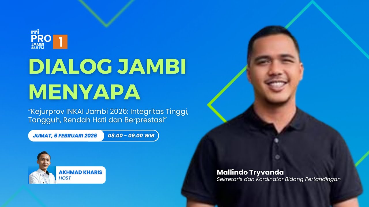 🔴 [ LIVE ] JAMBI MENYAPA  |  JUMAT, 6  FEBRUARI 2026