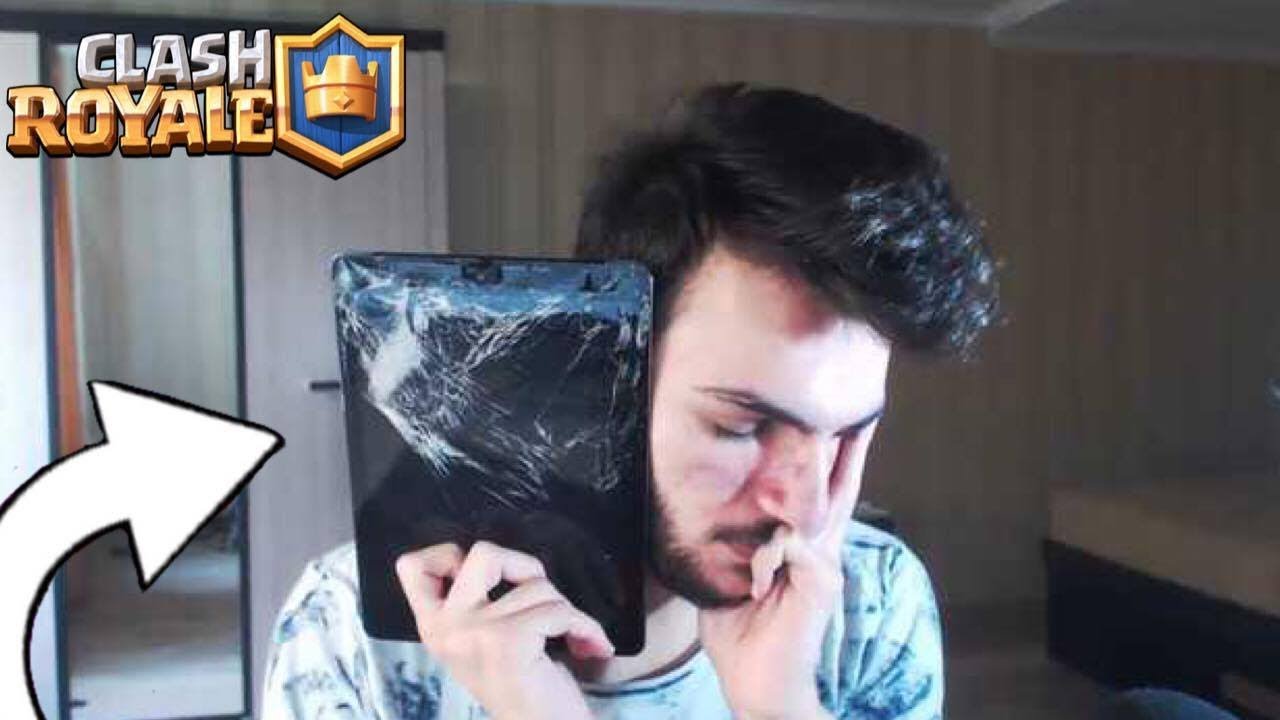 كلاش رويال : تحمست وكسرت الايباد !!!!
