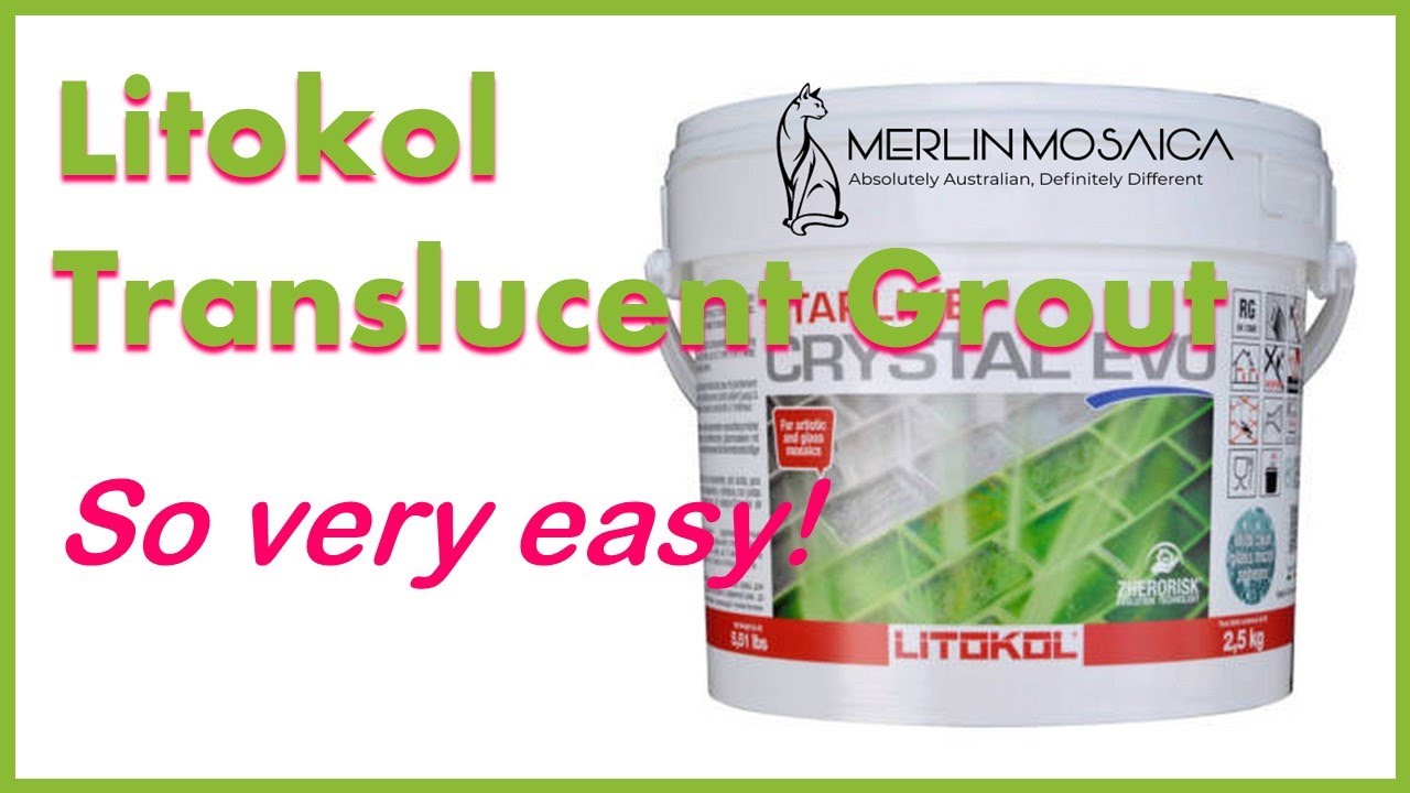 Grouting Mosaics - 103  Epoxy Grout - Litokol Starlike Crystal EVO