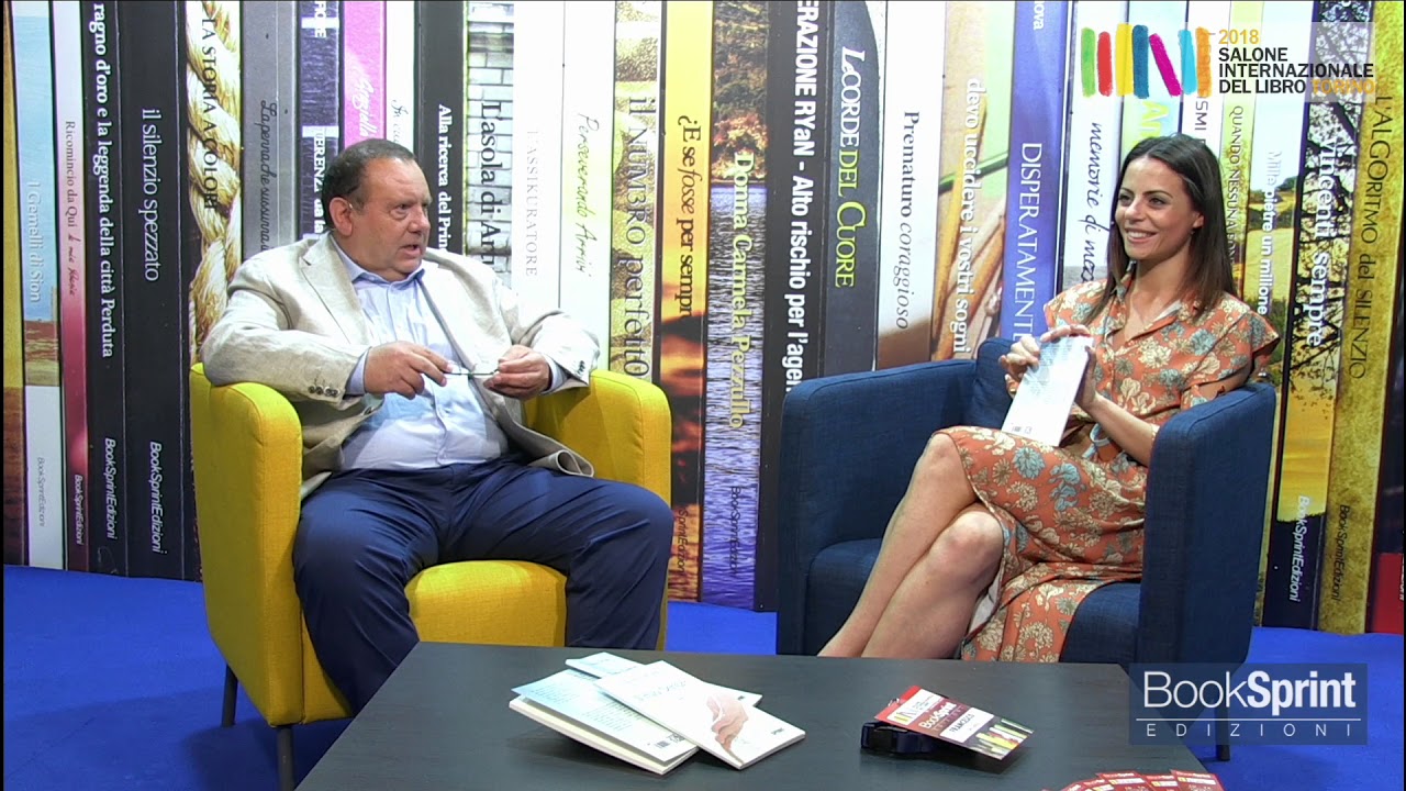 Francesco Del Gaiso dal Salone Internazionale del Libro di Torino 2018 - BookSprint Edizioni