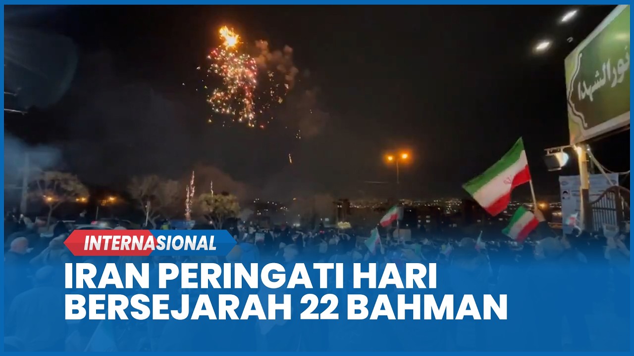 Iran Rayakan 47 Tahun Revolusi Islam, Warga Terjunkan ke Jalan, Allahu Akbar Menggema