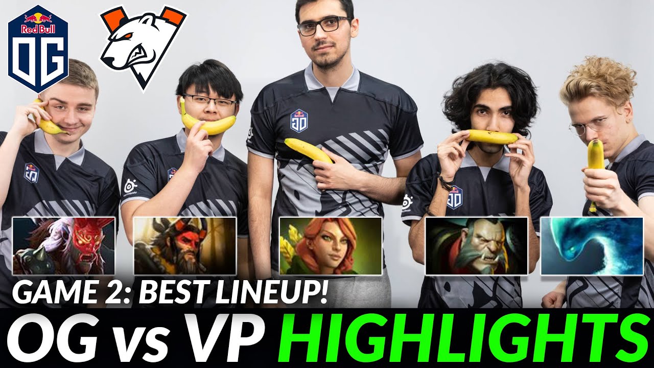 Extremely Effective Lineup - OG vs VP Game 2 BEYOND EPIC