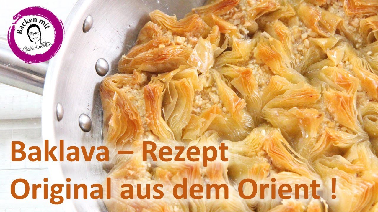 Beste Original Baklavas mit Profi-Pâtissiere Beate Wöllstein!Arabic Sweets-Lilienbaklava mit Cashews