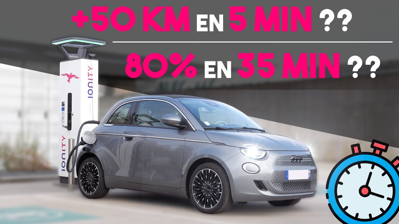 PUB vs RÉALITÉ: Les vrais temps de recharge de la Fiat 500e !