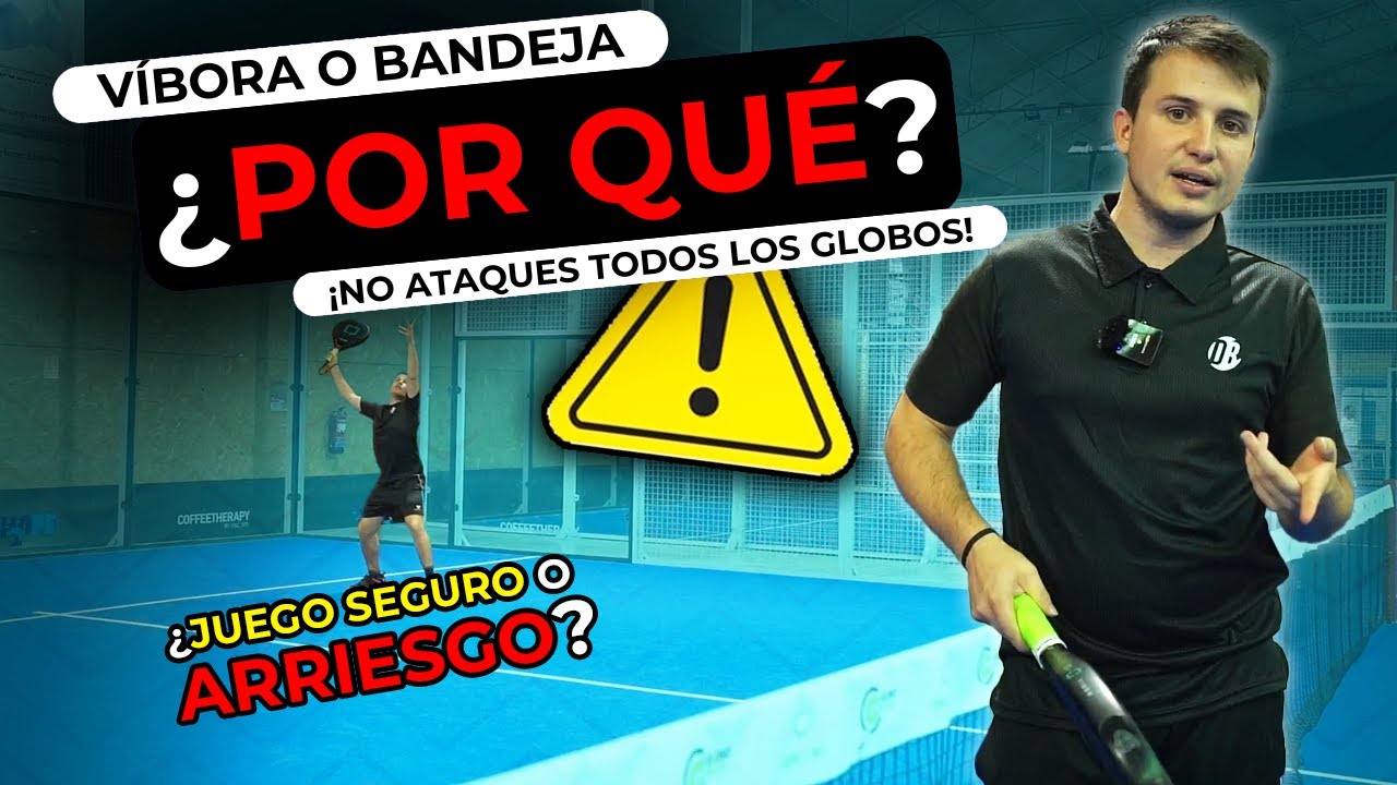 ¿VÍBORA o BANDEJA? 🤔 ATACA el GLOBO CORRECTO ✅ Adan Ponce | Alto Padel 🥎