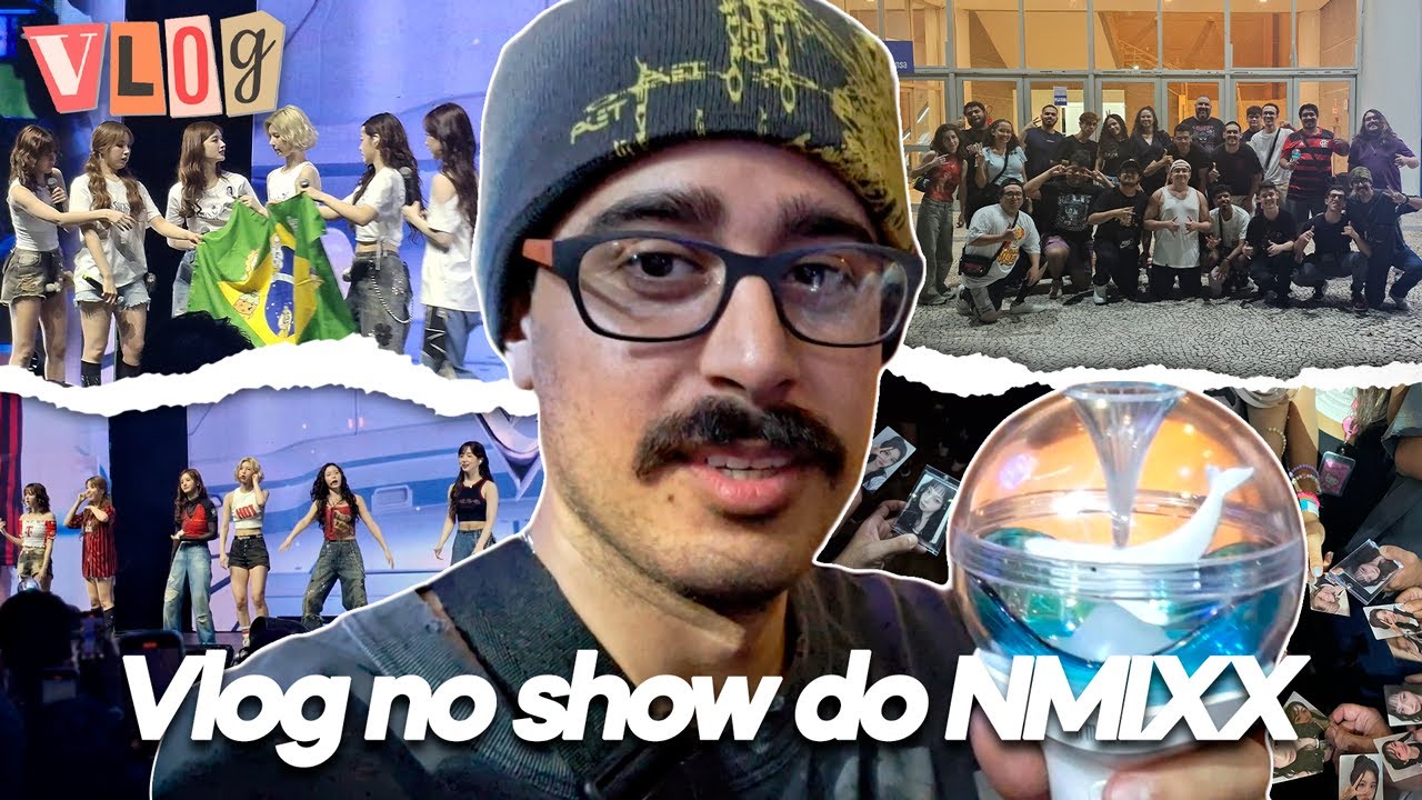 Show do NMIXX em S&atilde;o Paulo ⊹ VLOG DO TOHR