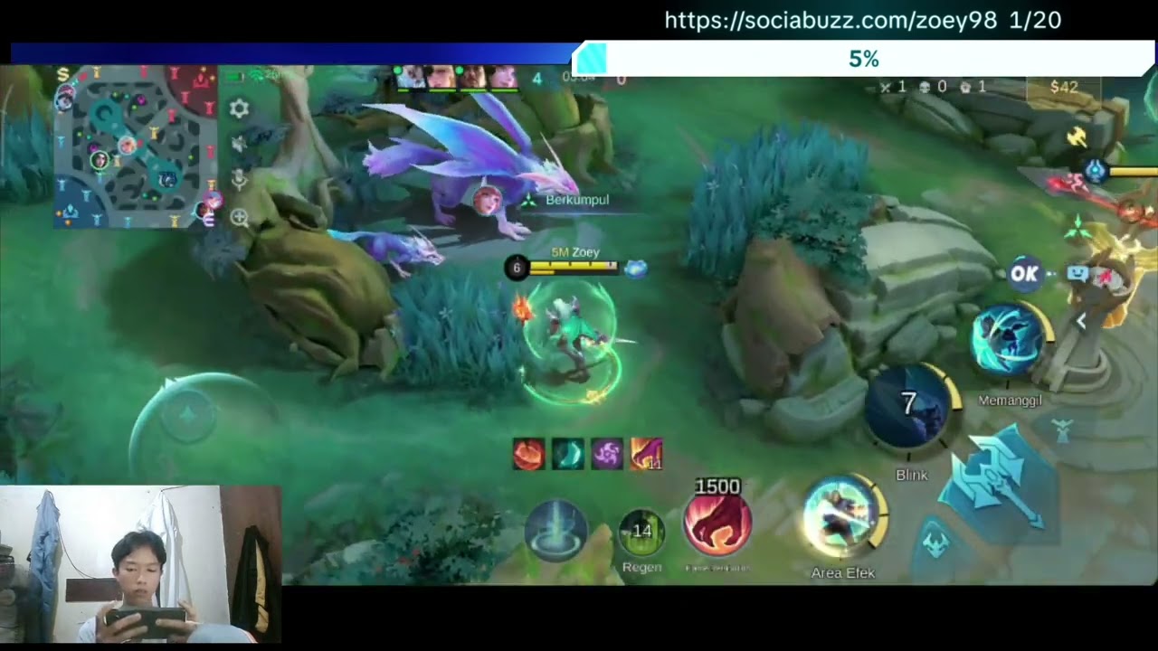 ketika Sang Penguasa MLBB Adalah Kuda (Mobile Legends)