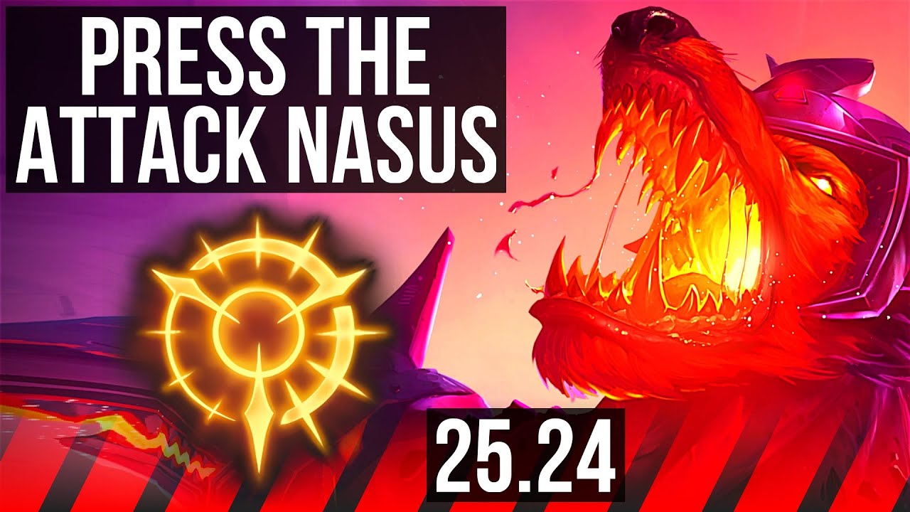 NASUS vs SETT (TOP) | Press The Attack | NA Master | 25.24