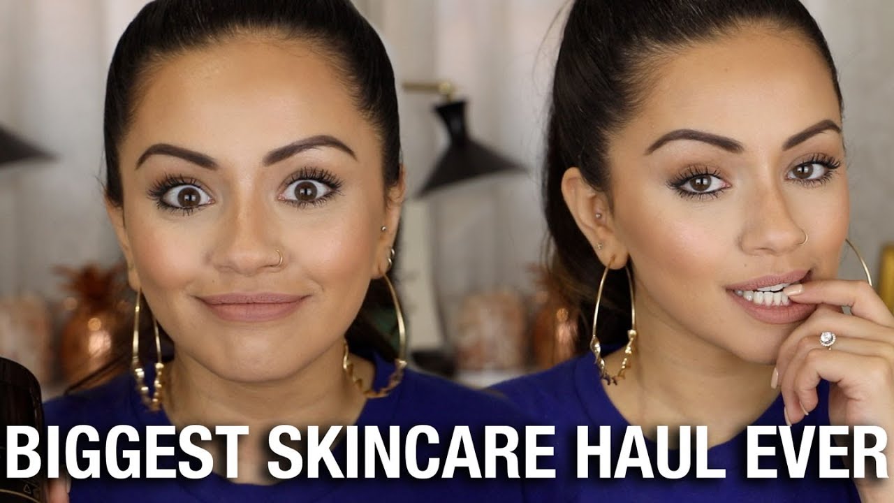 BIGGEST SKINCARE HAUL... EVER!