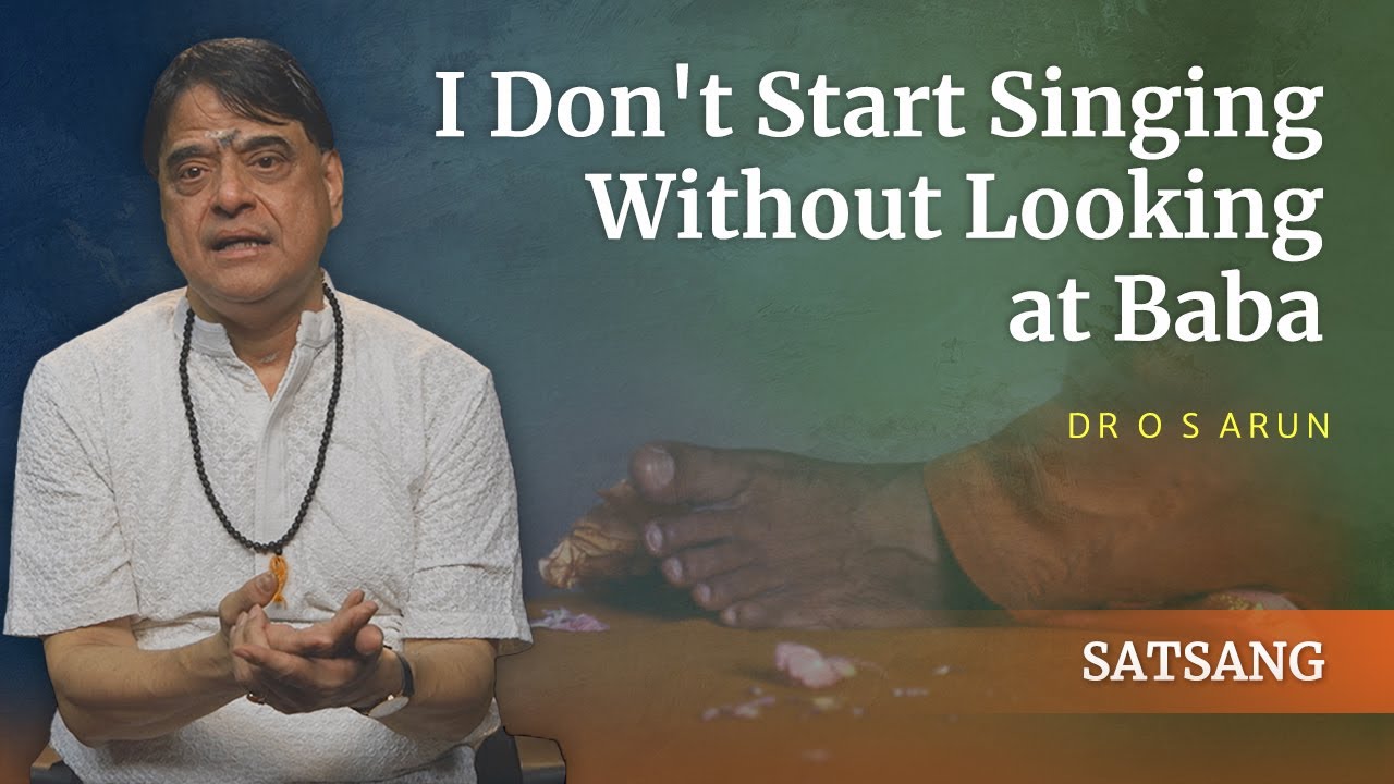 Puttaparthi Remains the Same, Then and Now | Dr OS Arun | Singer | Satsang from Prasanthi Nilayam