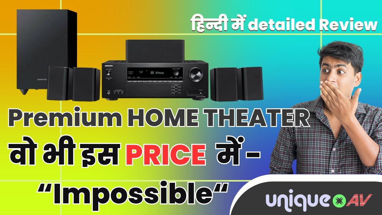 ONKYO S3910 -Premium HOME THEATER- वो भी इस price mein impossible!! Detailed Review in HINDI #onkyo