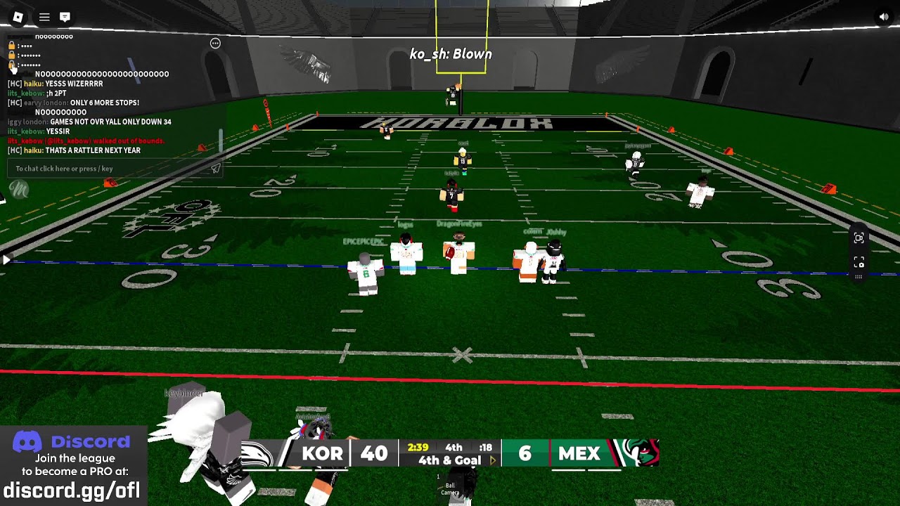 OFL Season 46 Playoffs Mexico City Aztecs @ Korblox Snowhawks