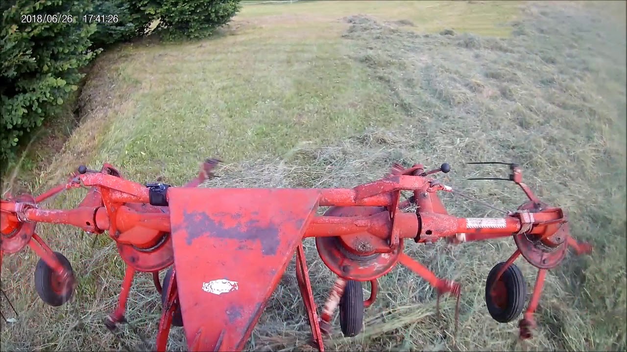 fenaison 2018 en montagne AEBI TT 40
