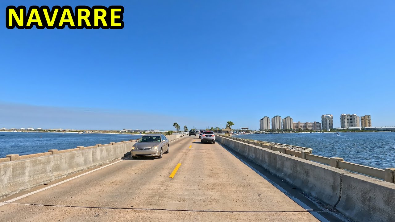 Navarre Florida Driving Through