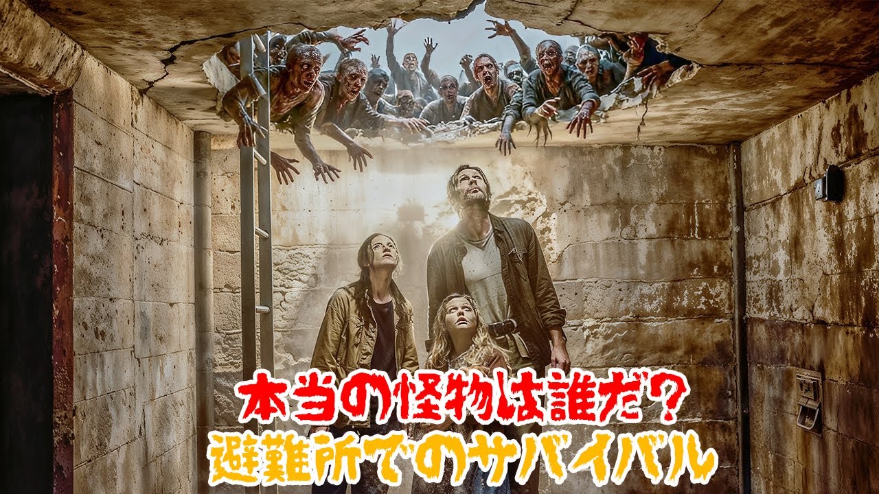 世界がパンデミックに侵され、家族全員が地下室で300日以上生き延びた【映画紹介】
