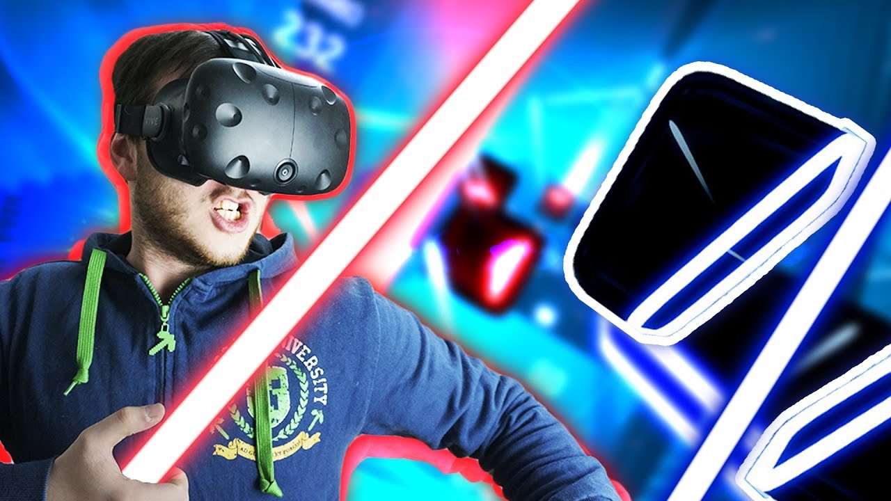 ДЖЕДАЙСКИЙ ДАБСТЕП В ВР! - Beat Saber - HTC Vive