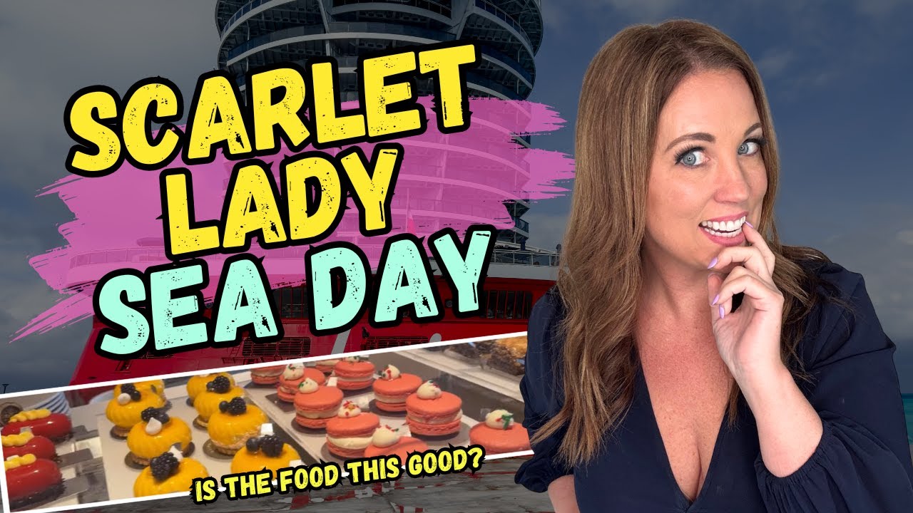 Scarlet Lady Sea Day & Galley Tour: Virgin Voyages Food, Coffee & Room Service Hack!