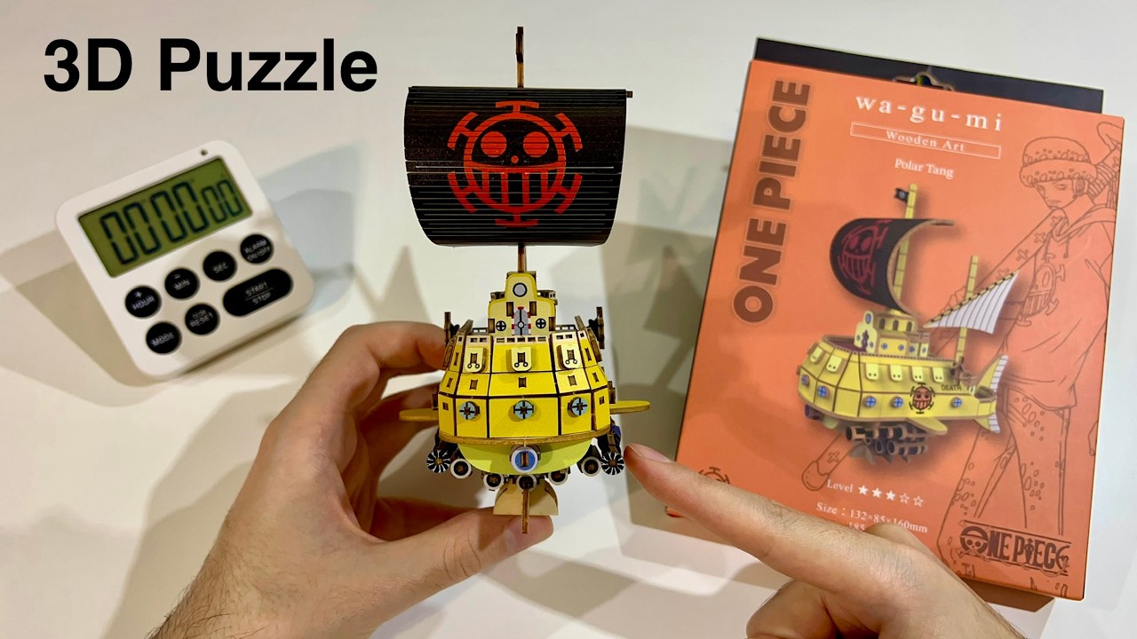 I Built This 3D One Piece Puzzle Trafalgar Law