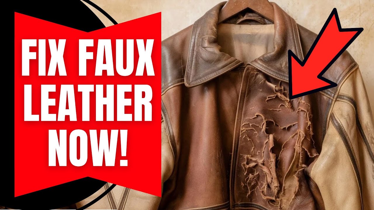 Don't Replace It! Transform Your Peeling Faux Leather In Minutes