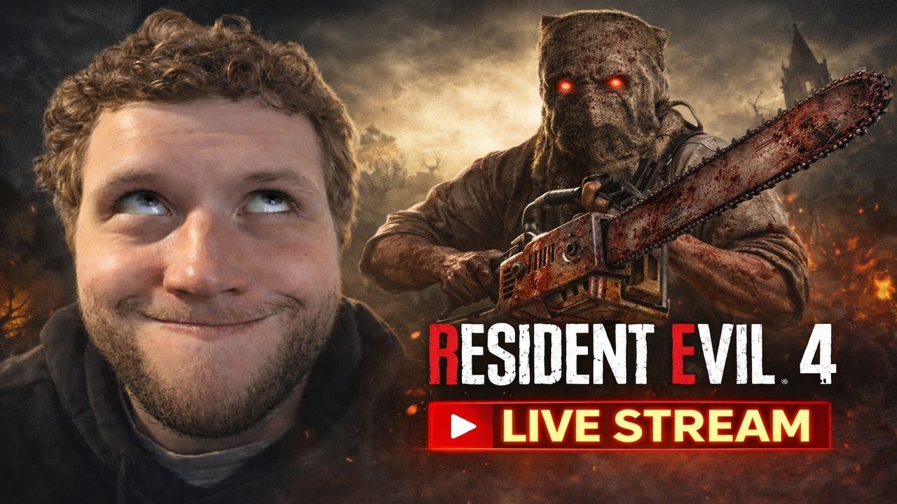 Resident Evil 4 part 3 Live Stream!