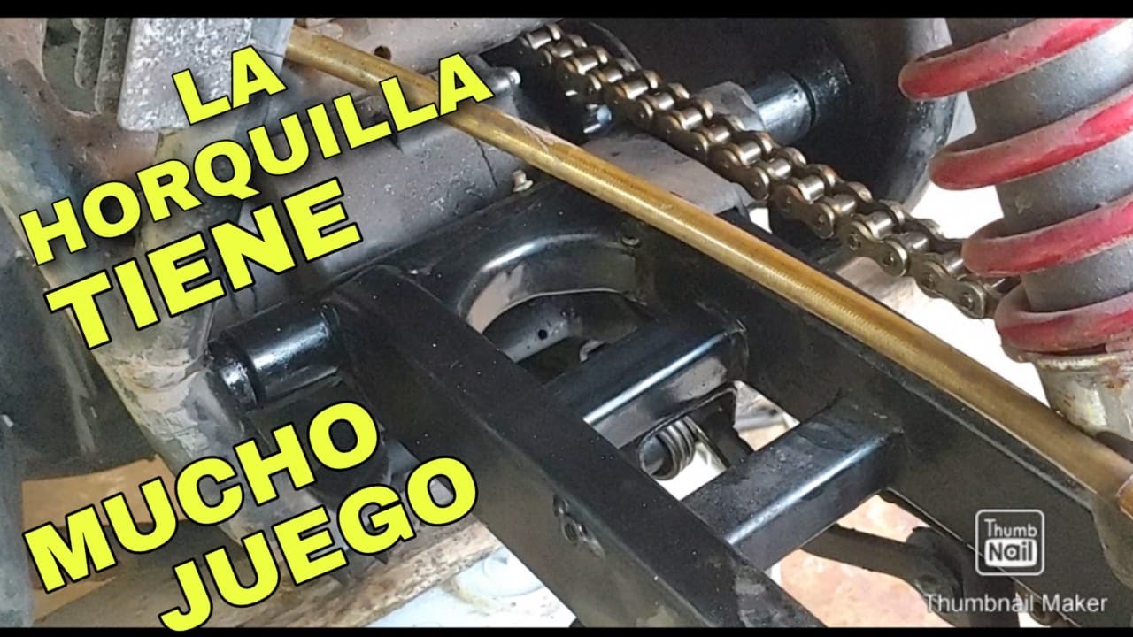 Cambio de buje y ajuste a la horquilla de una cuatrimoto