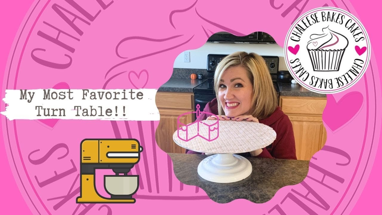 Cake Decorating TurnTable Talk | Chaleese Bakes Cakes