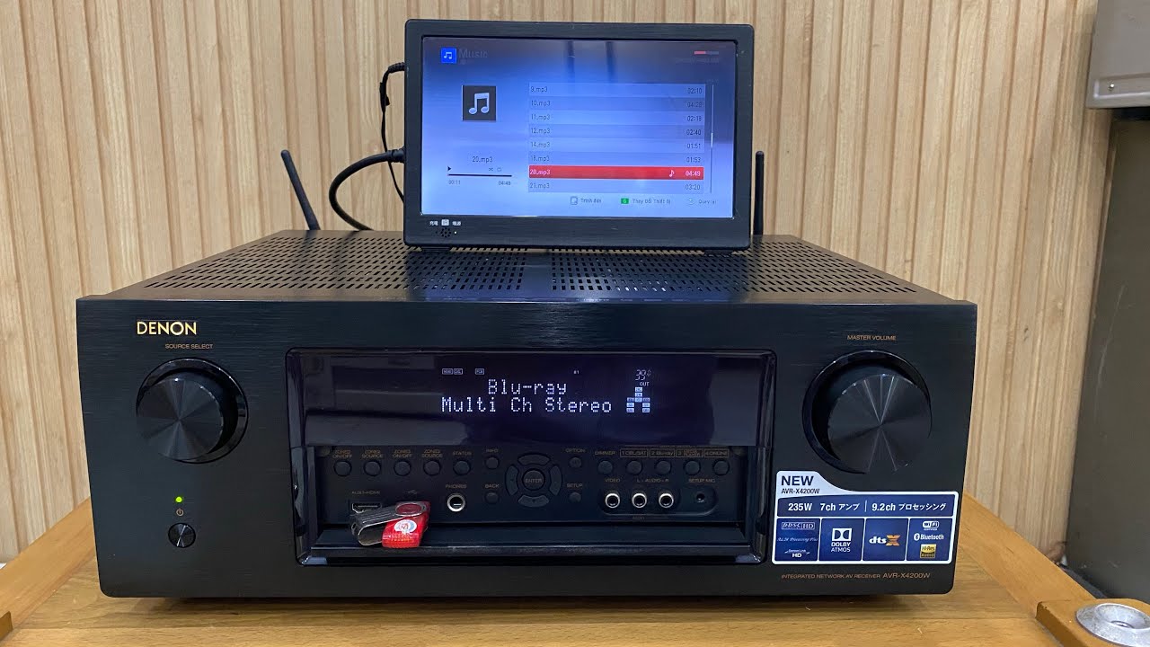 Hướng dẫn sử dụng và cài đặt Denon AVR-X4200w khủng Long công suất, đỉnh cao công nghệ