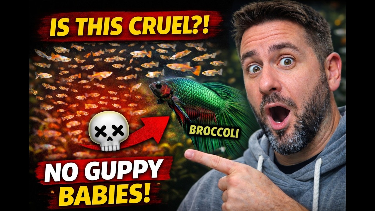 How I STOPPED Guppy Overpopulation Forever! (No Culling) #aquarium #guppies #bettafish