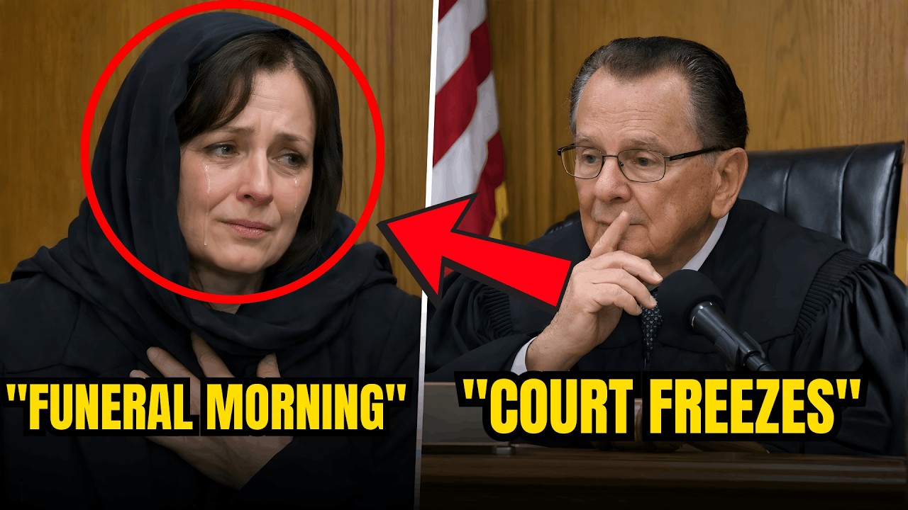 Grieving Widow Shows Up Right After the Funeral Judge Caprio’s Reaction Leaves Everyone Silent