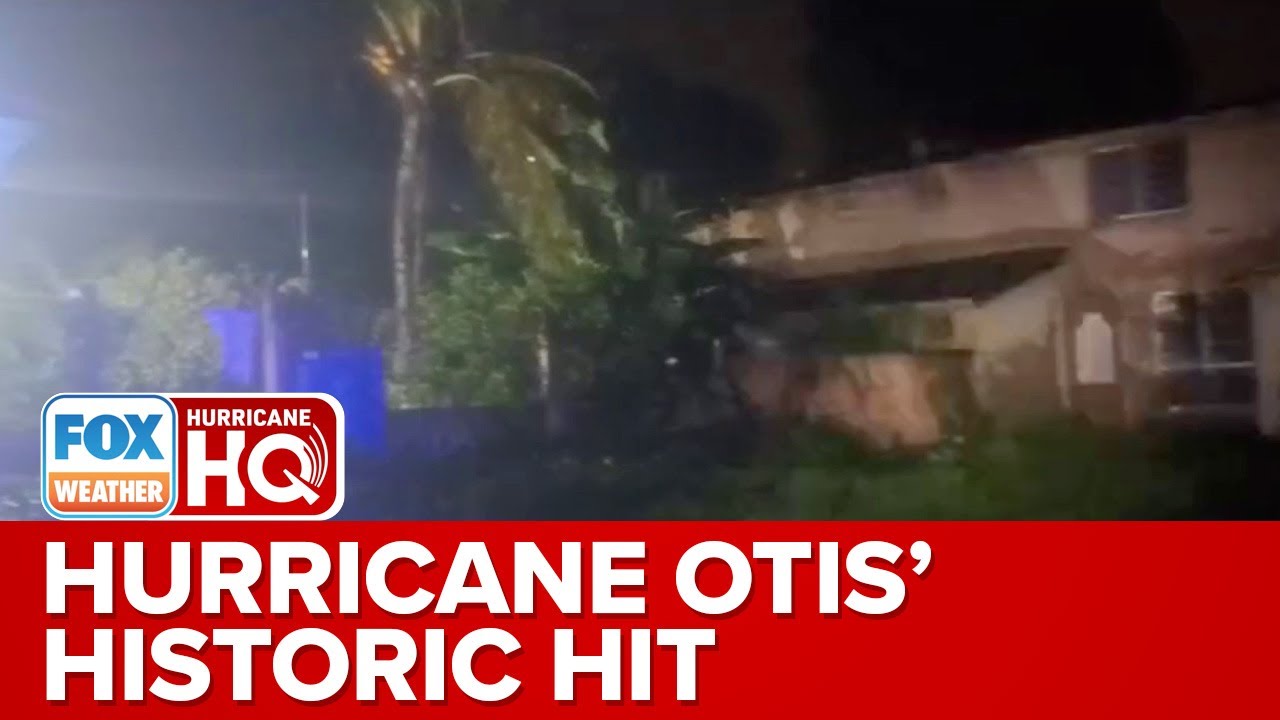 'Catastrophic' Damage Expected Near Hurricane Otis' Core In Mexico