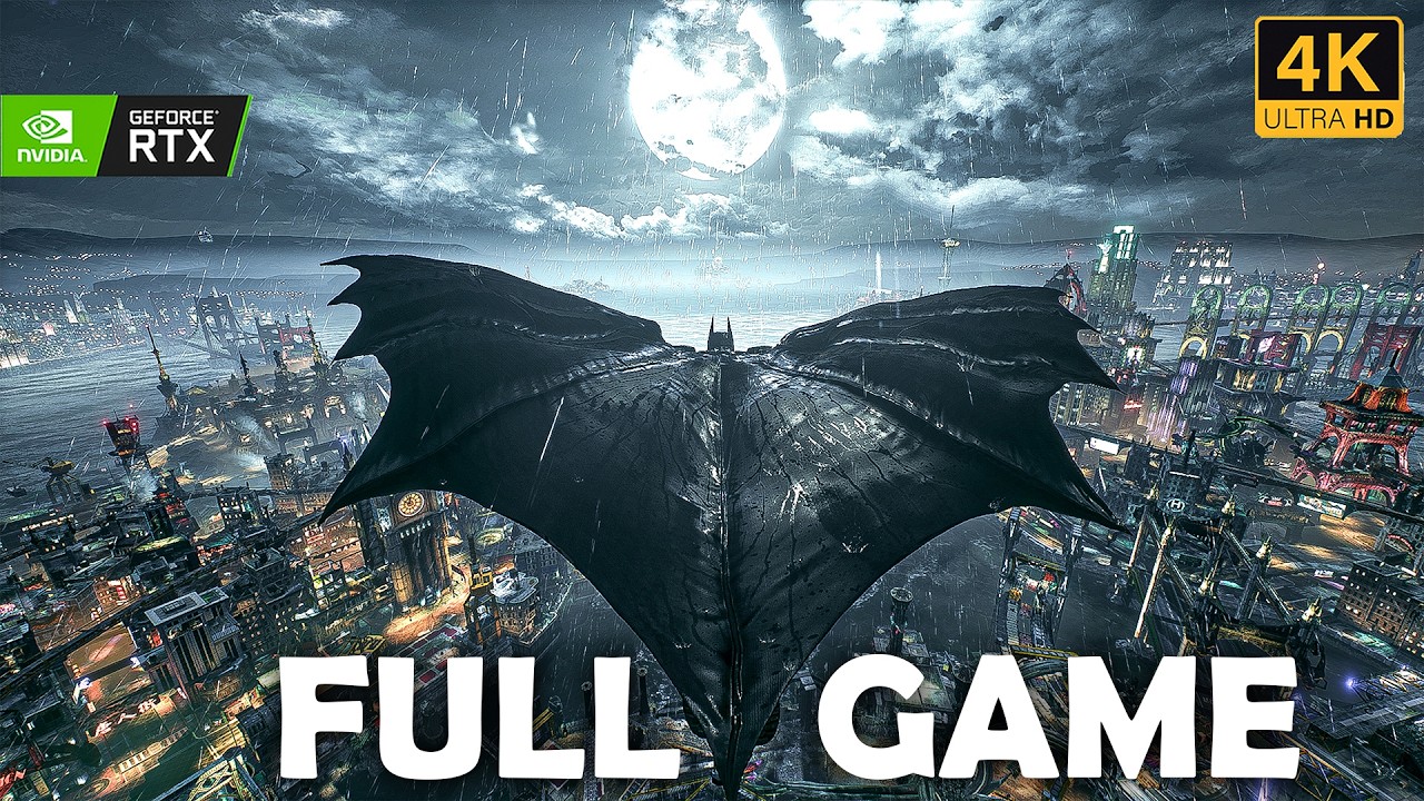 BATMAN: ARKHAM KNIGHT (RTX 5090) Gameplay Walkthrough Full Game [4K 60 FPS] Realistic Ultra Graphics