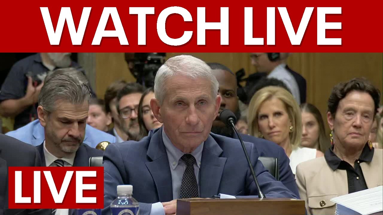 LIVE | Dr. Fauci testifies on COVD-19 during Senate hearing, invokes 5th Amendment