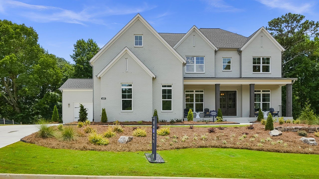 NEW LUXURY MODEL HOME TOUR - 5 BDRM, 4 BATH DESIGN BY TOLL BROTHERS IN CUMMING, N. OF ATLANTA