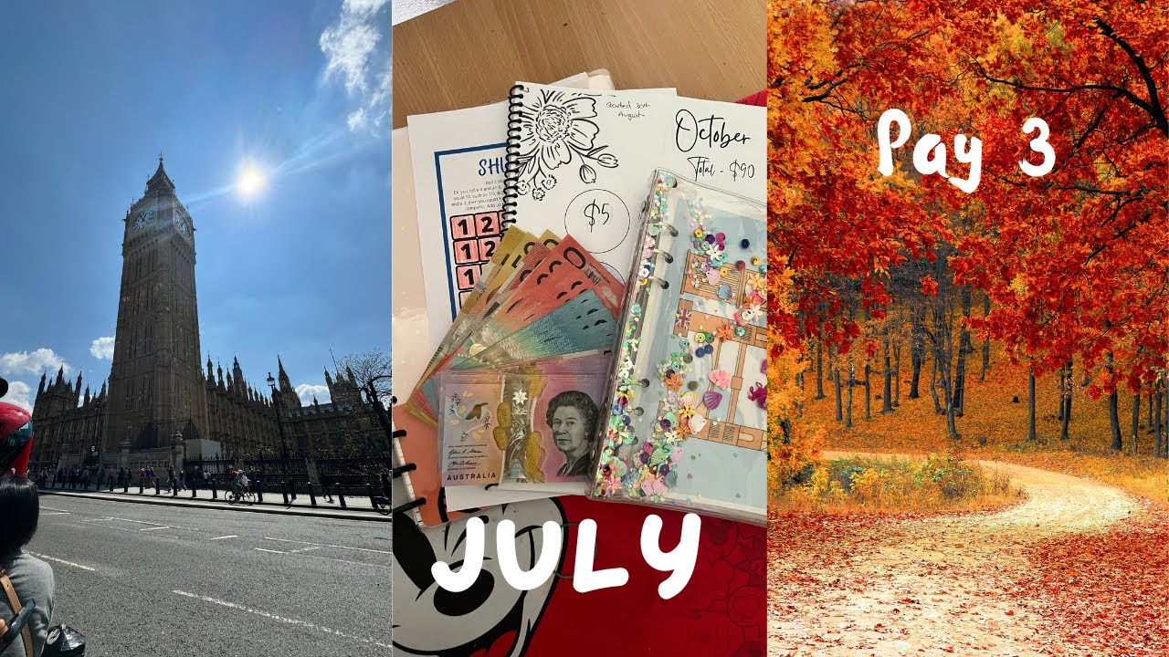 Australian Cash Stuffing | July Pay 3 |  Low income