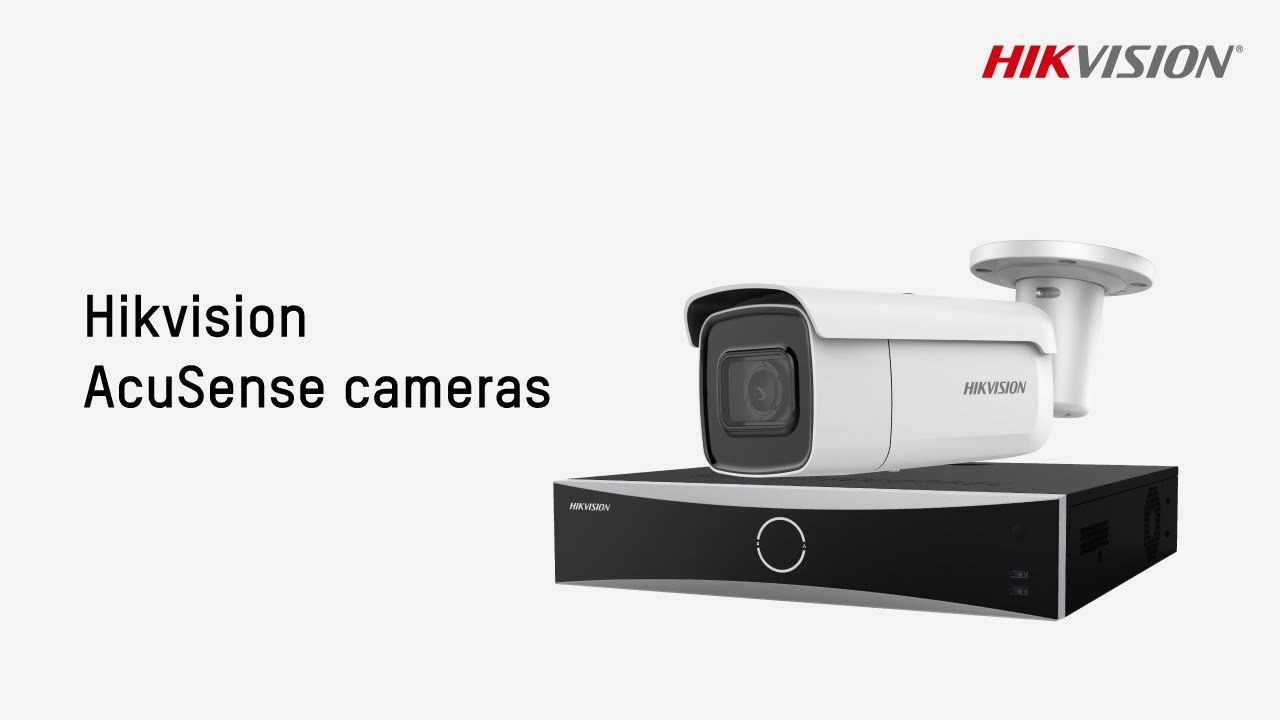 Hikvision AcuSense Cameras Performance Demo